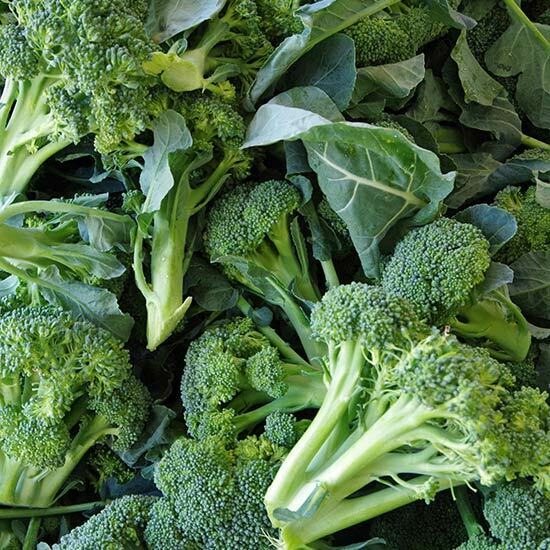 Grünes Gemüse mit Calcium Calcium Lebensmittel