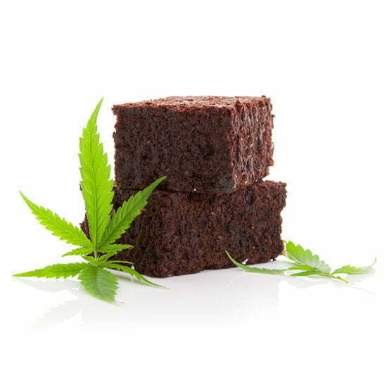 Hanfprotein eignet sich auch zum Backen Hanfprotein Brownie