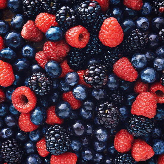 Frische Beeren stecken voller Antioxidantien Frische Beeren
