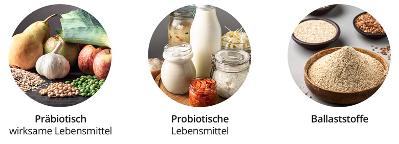 Lebensmittel während und nach der Darmkur